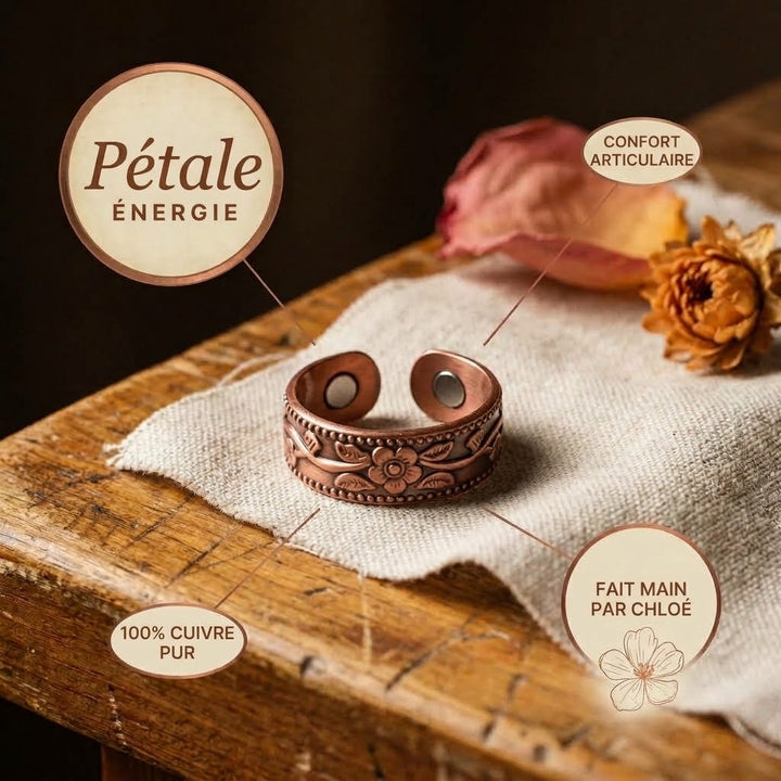 Bague en cuivre Petal de Chloé