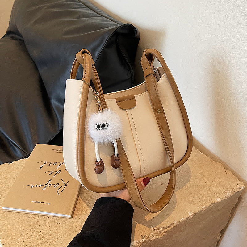 LOULOU™ - Shoulder Bag with Charm