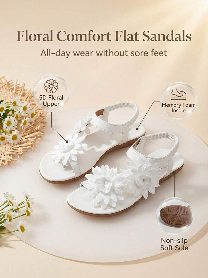 Floréa™ │ Floral Orthopedic Comfort Sandals