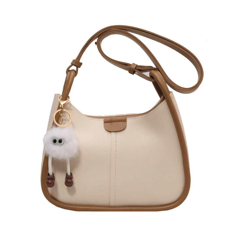 LOULOU™ - Shoulder Bag with Charm