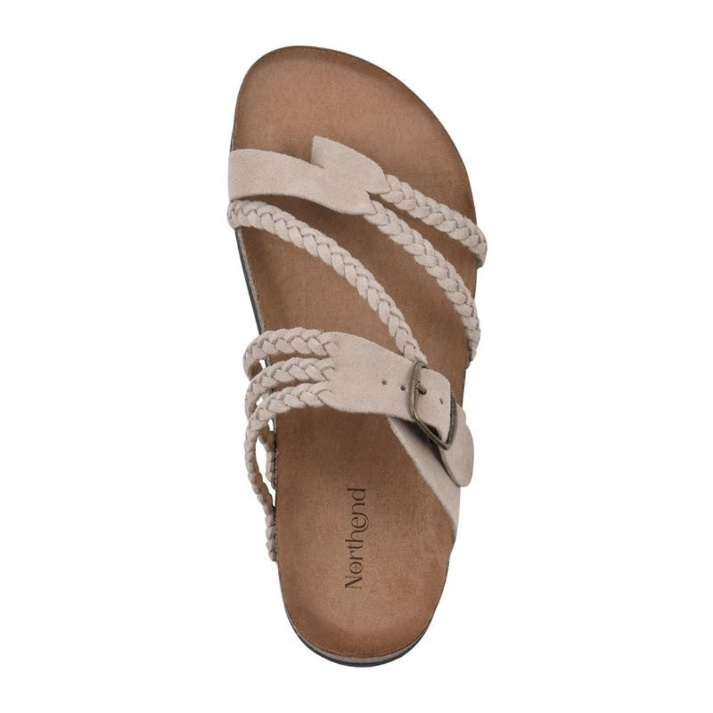 Northend™ | Braided Cork Sandals