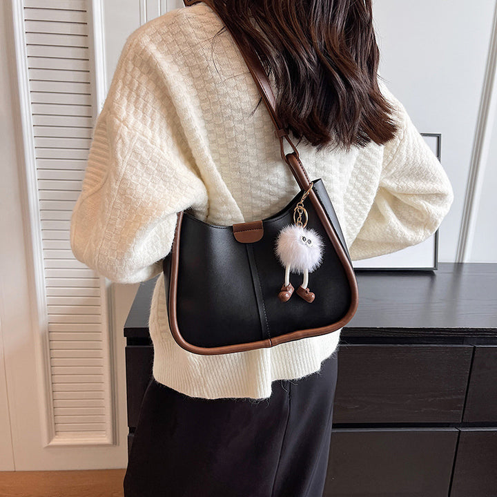 LOULOU™ - Shoulder Bag with Charm