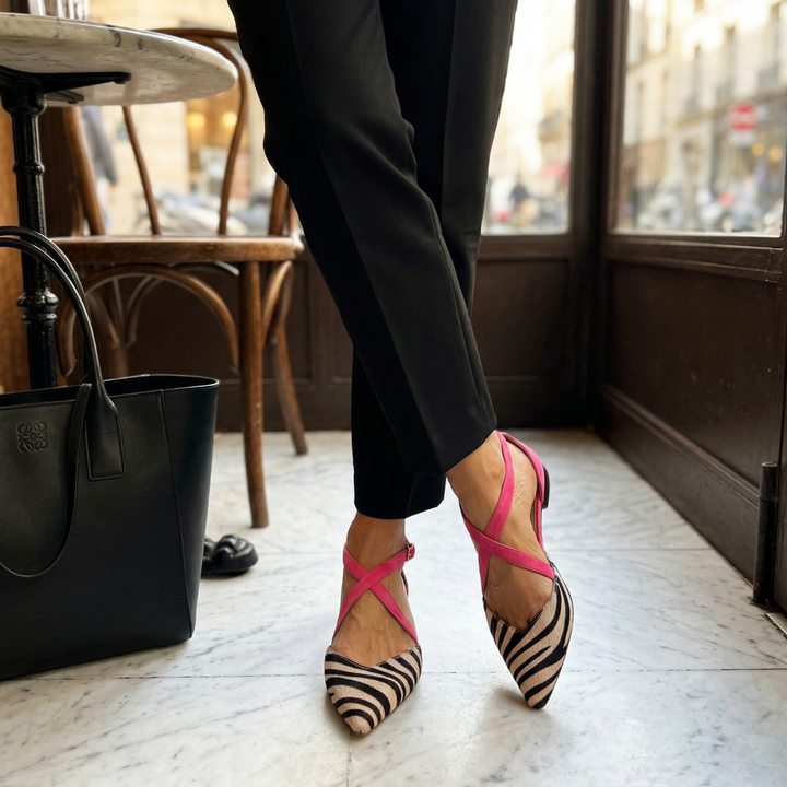 Mireva™ | Strappy Mary Jane Ballet Flats
