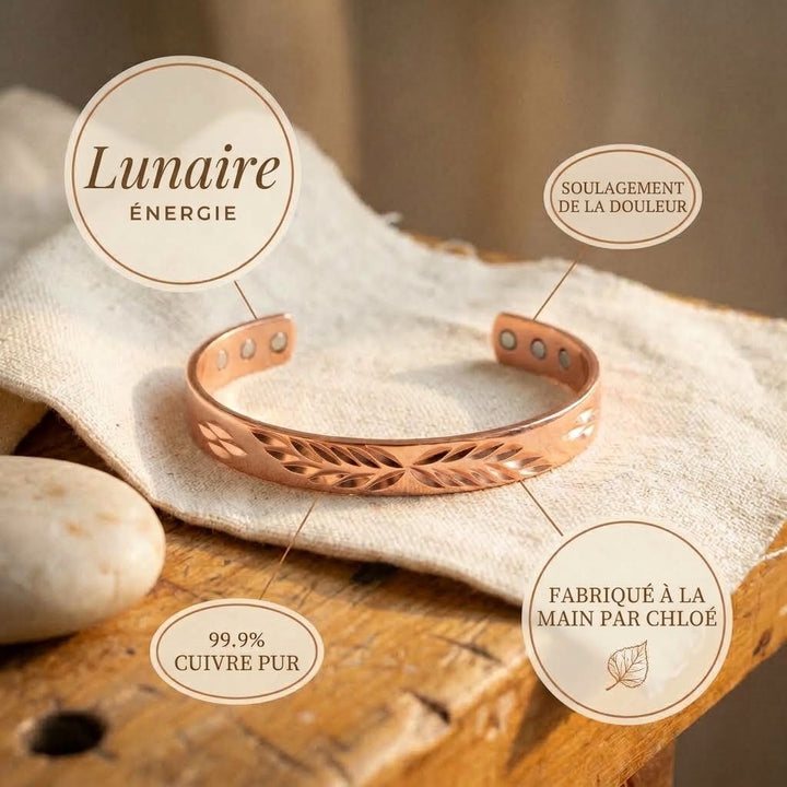 Bracelet en cuivre Lunar de Chloé