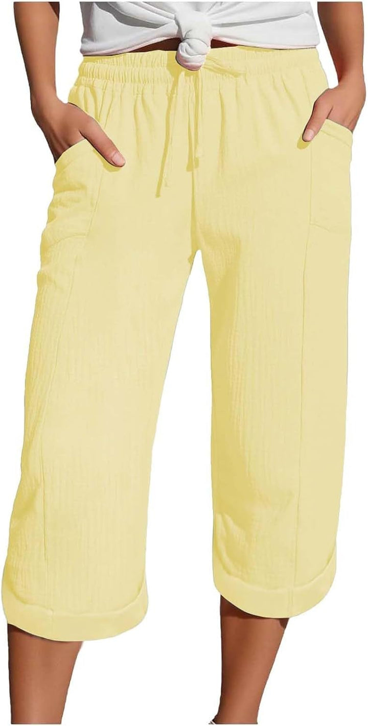Caliora™ | Lightweight 3/4 Capri Pants