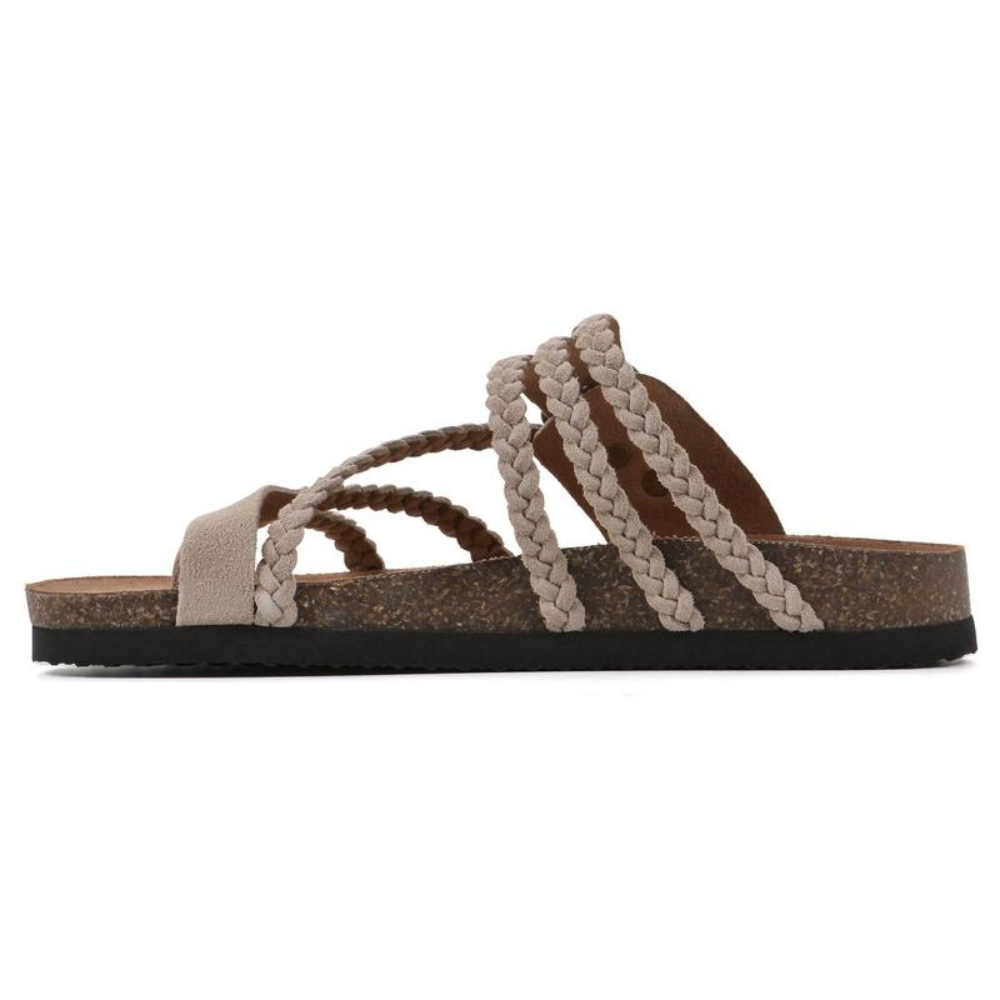 Northend™ | Braided Cork Sandals