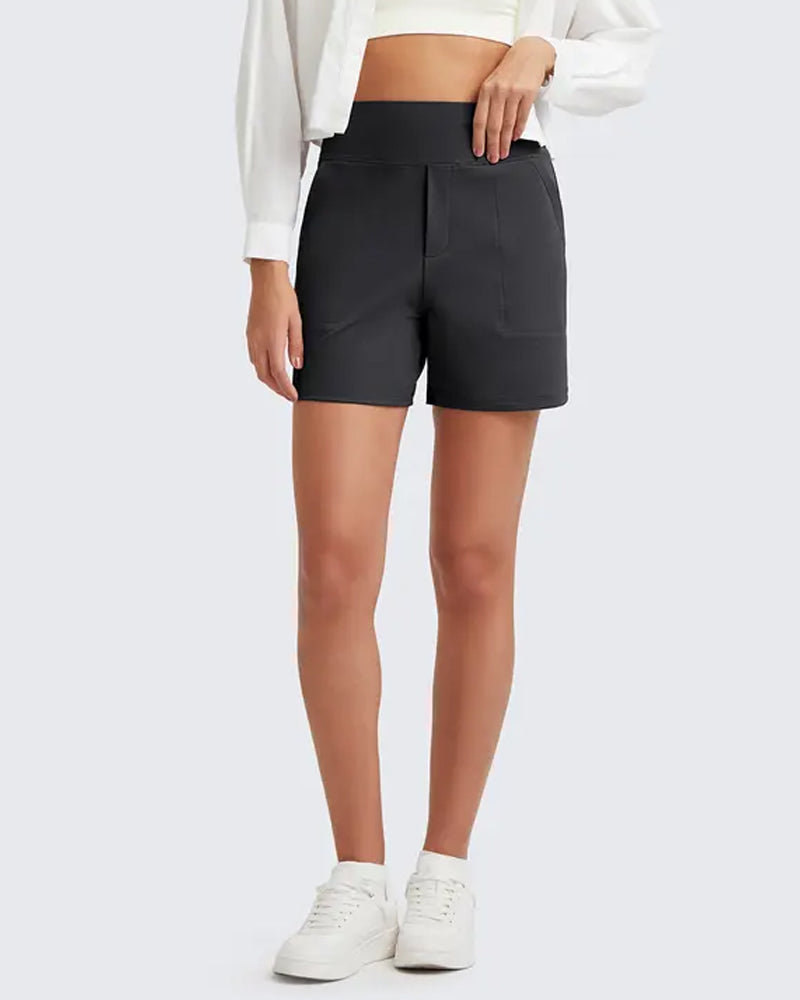 Kaelis™ | High-Waisted Summer Shorts