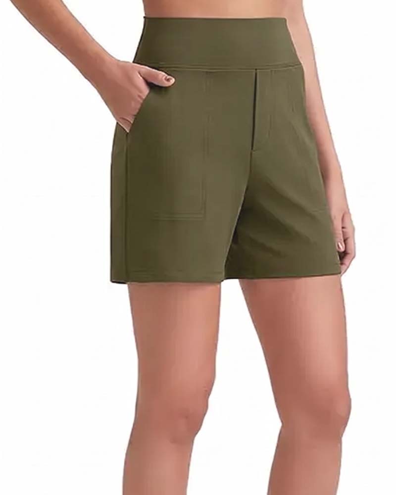 Kaelis™ | High-Waisted Summer Shorts