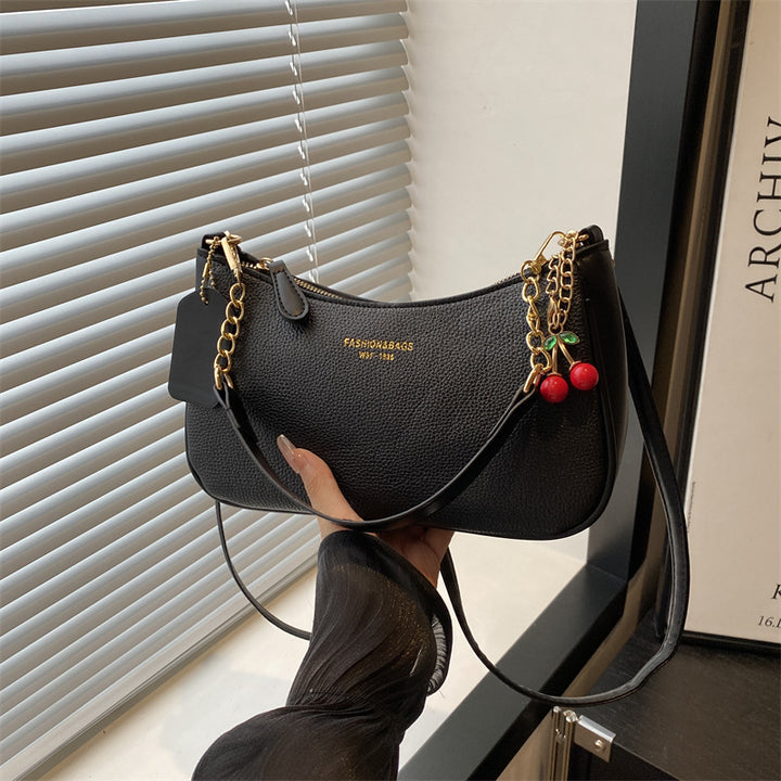 CERISE™ - Chain Detail Shoulder Bag