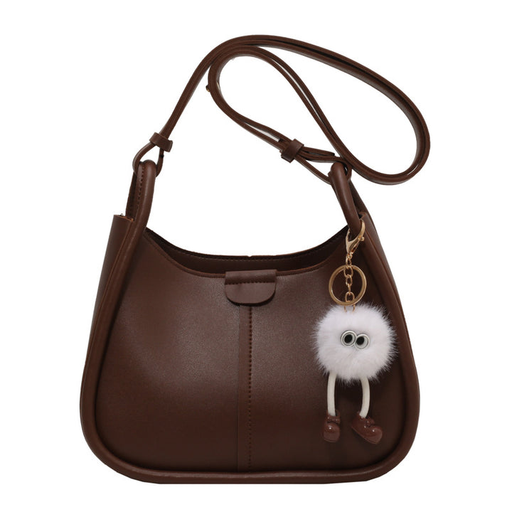LOULOU™ - Shoulder Bag with Charm