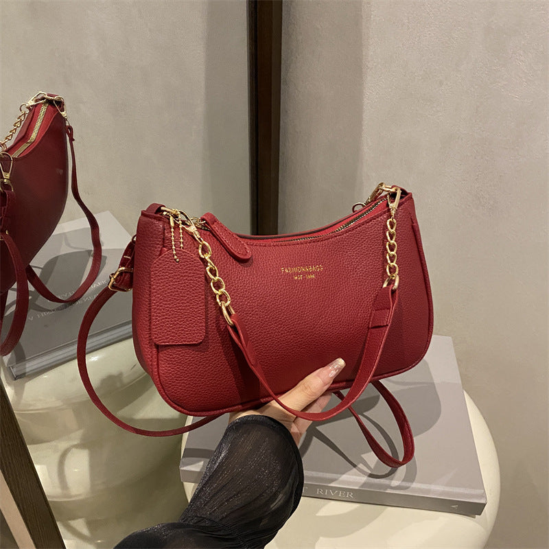 CERISE™ - Chain Detail Shoulder Bag