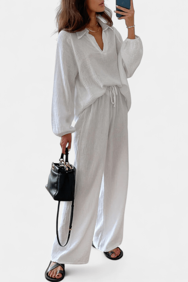 Solinne™ | Long Sleeve Two-Piece Set