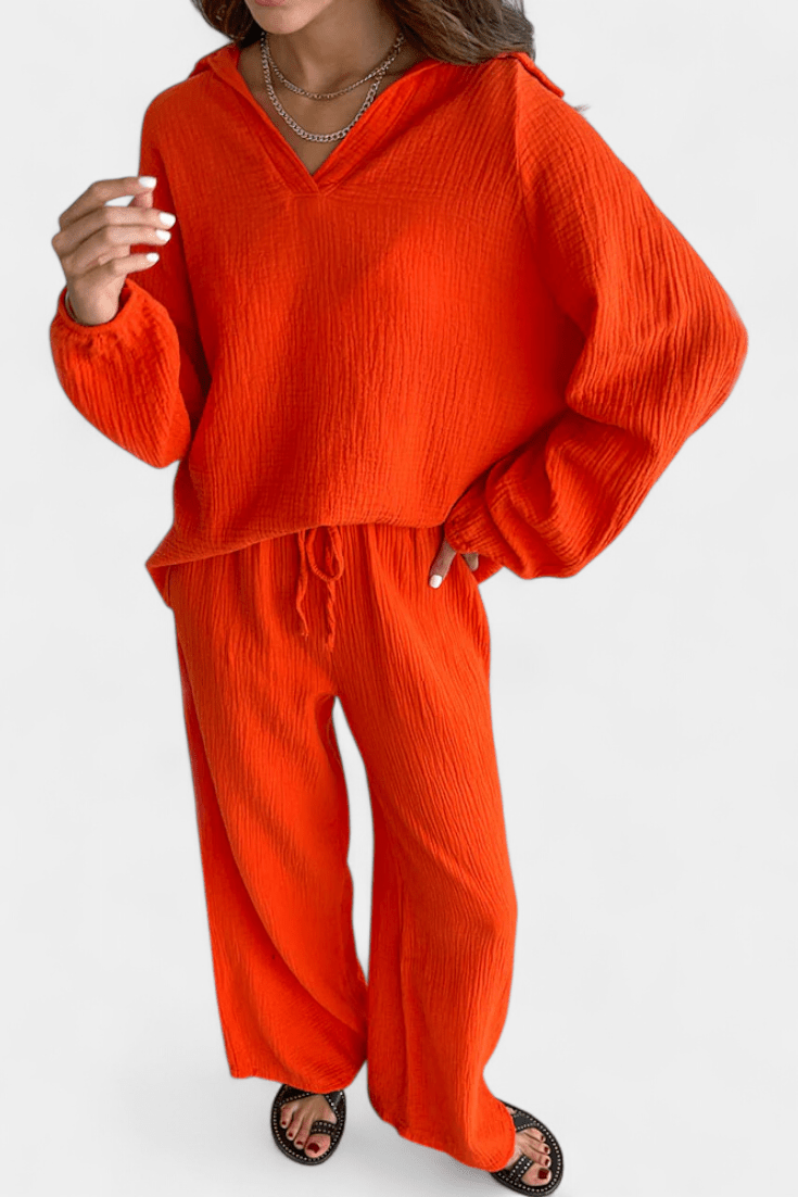 Solinne™ | Long Sleeve Two-Piece Set