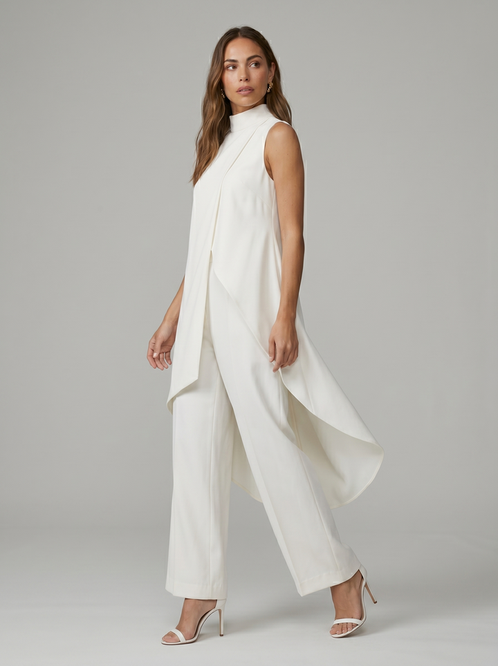 Isandra™ | Elegant Longline Two-Piece Set