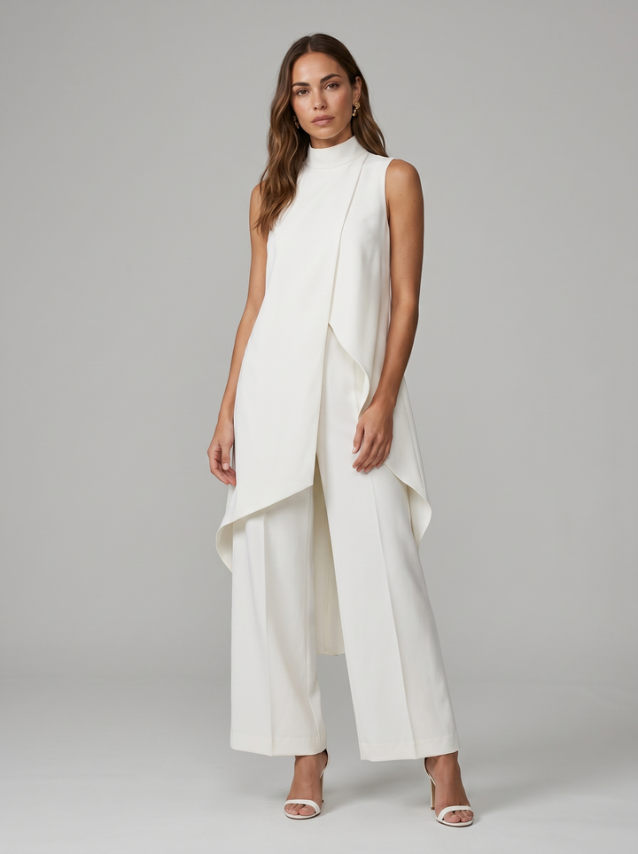 Isandra™ | Elegant Longline Two-Piece Set