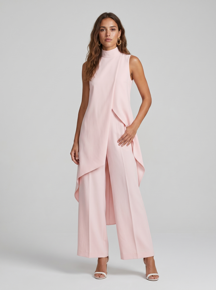 Isandra™ | Elegant Longline Two-Piece Set