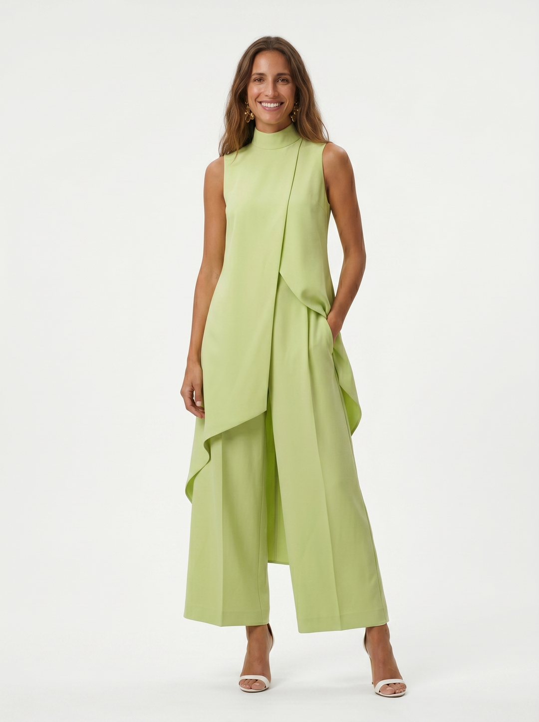 Isandra™ | Elegant Longline Two-Piece Set