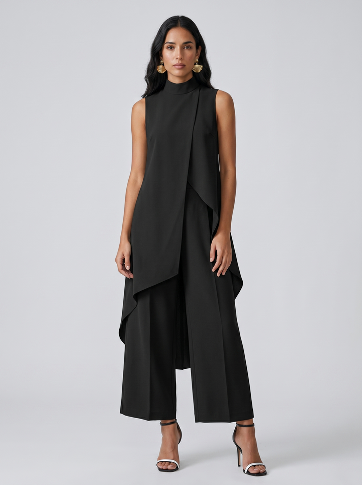 Isandra™ | Elegant Longline Two-Piece Set