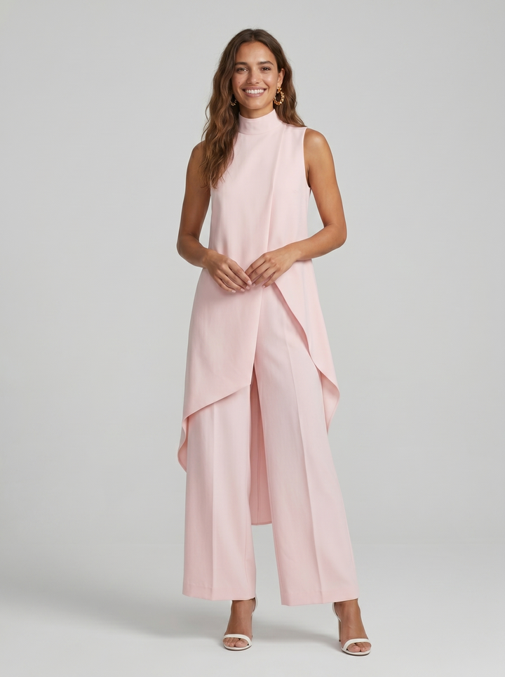 Isandra™ | Elegant Longline Two-Piece Set