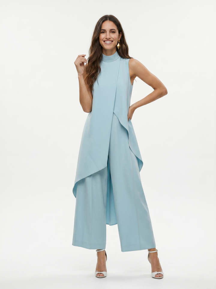 Isandra™ | Elegant Longline Two-Piece Set