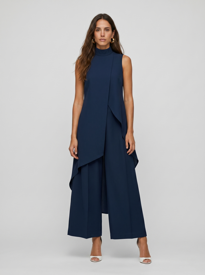 Isandra™ | Elegant Longline Two-Piece Set