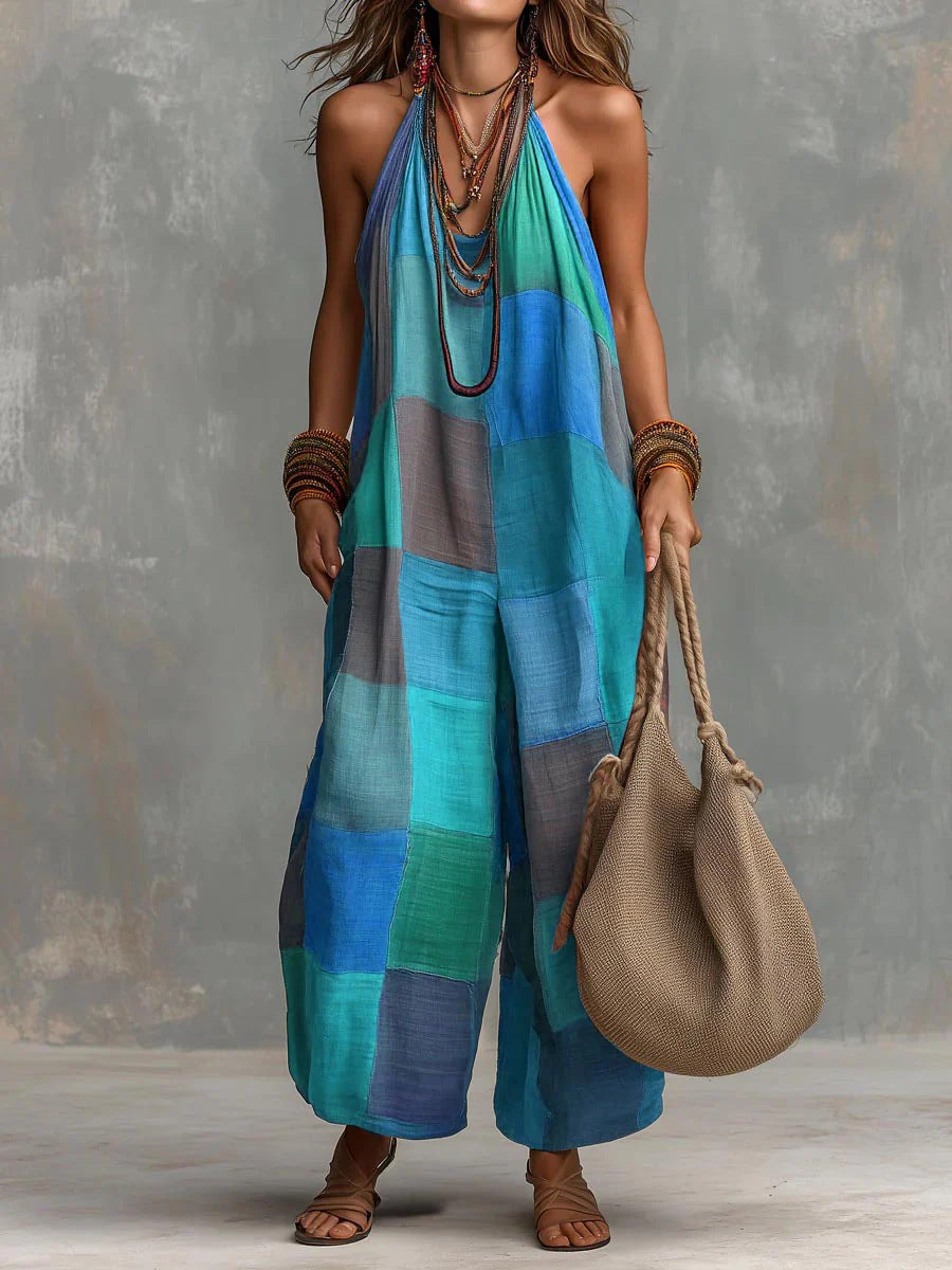 Aveline™ | Boho Wide-Leg Summer Jumpsuit