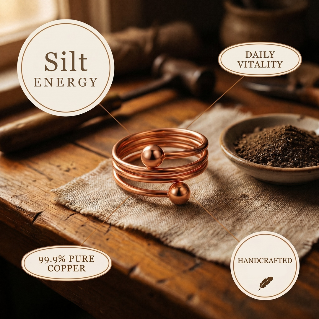 Bague en cuivre Silt de Chloé – vue 5