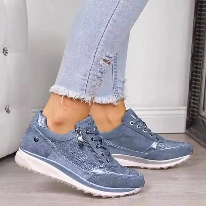 Ginette | Zip-Up Orthopedic Sneakers