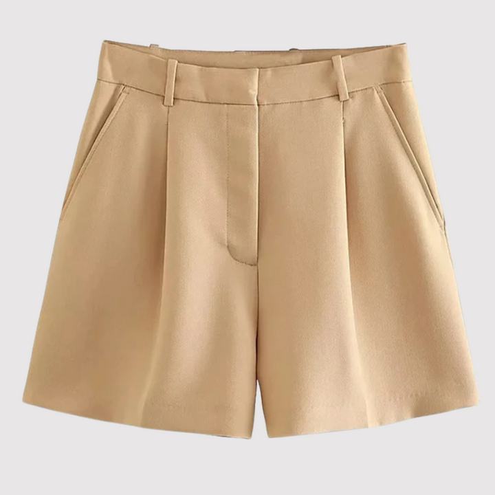 Mireya™ | High-Waisted Tailored Shorts