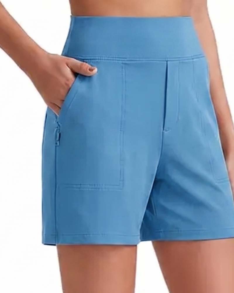Kaelis™ | High-Waisted Summer Shorts