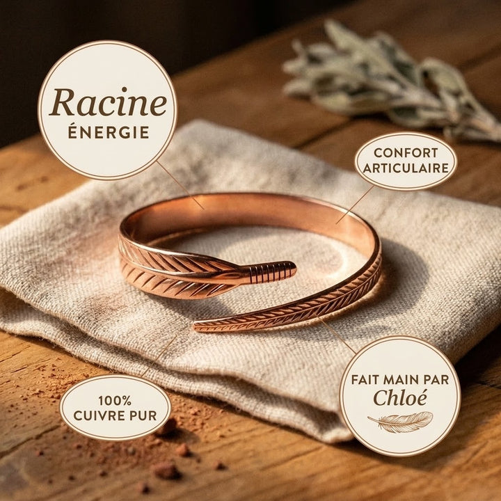 Bracelet en cuivre Root de Chloé