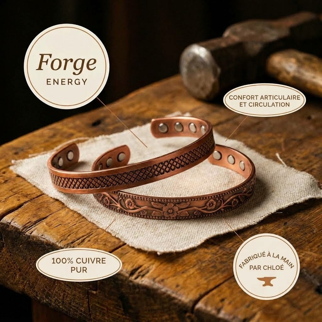 Parure en cuivre Forge de Chloé
