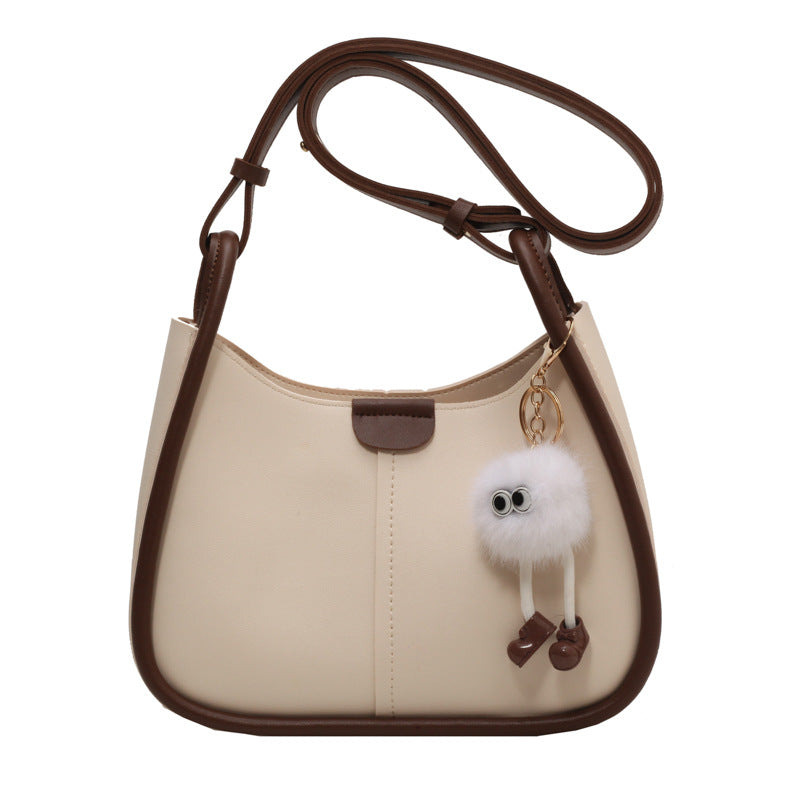 LOULOU™ - Shoulder Bag with Charm