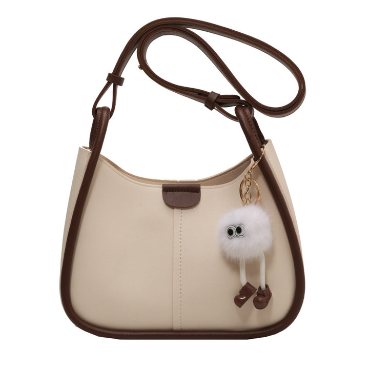 LOULOU™ - Shoulder Bag with Charm
