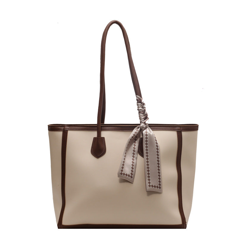 ÉLOISE™ - Contrast Trim Structured Tote Bag