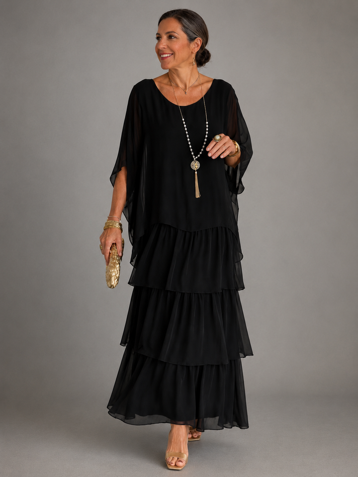 Avielle™ | Elegant Flowy Maxi Dress
