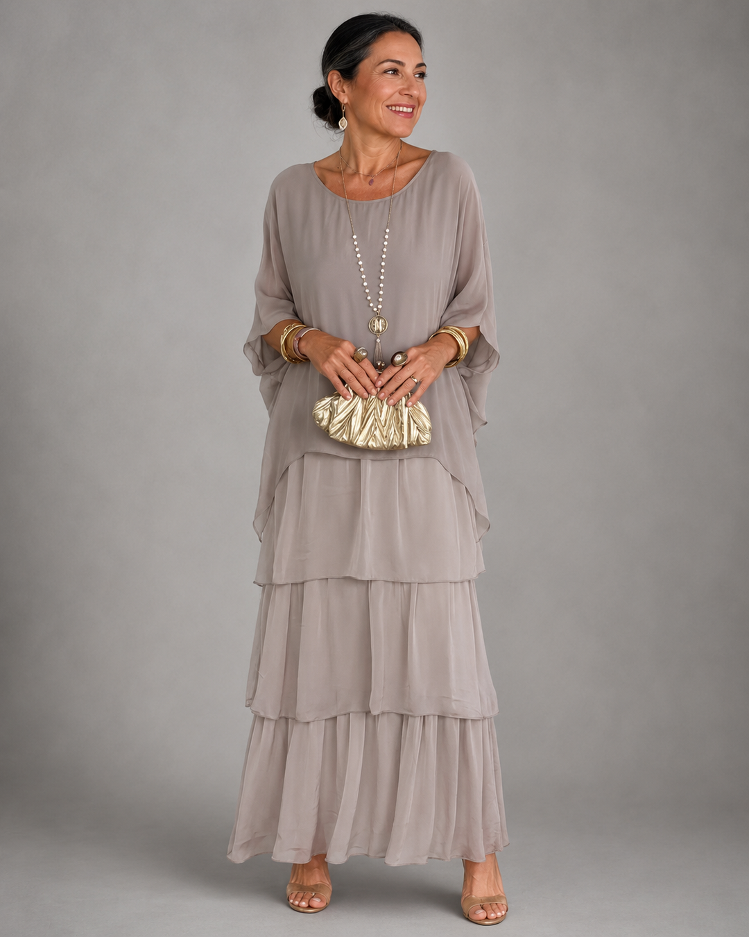 Avielle™ | Elegant Flowy Maxi Dress