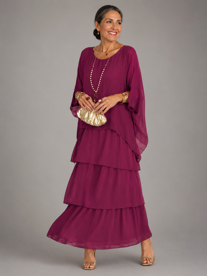 Avielle™ | Elegant Flowy Maxi Dress