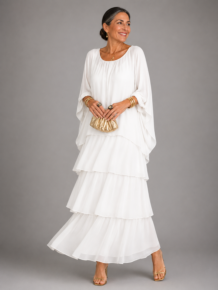 Avielle™ | Elegant Flowy Maxi Dress
