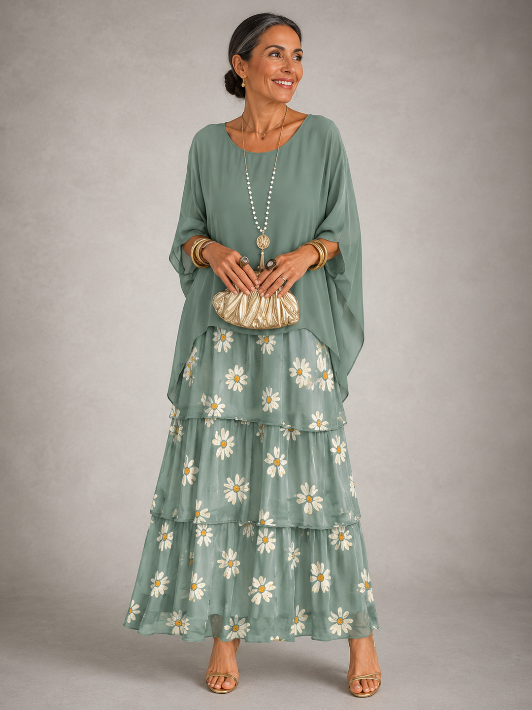 Avielle™ | Elegant Flowy Maxi Dress