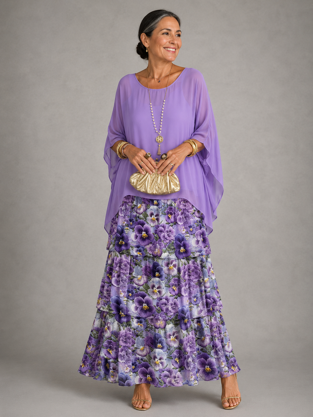 Avielle™ | Elegant Flowy Maxi Dress