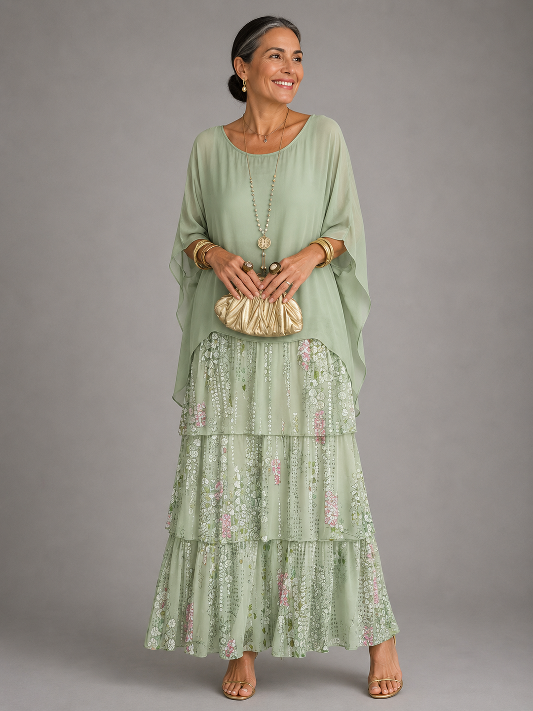 Avielle™ | Elegant Flowy Maxi Dress
