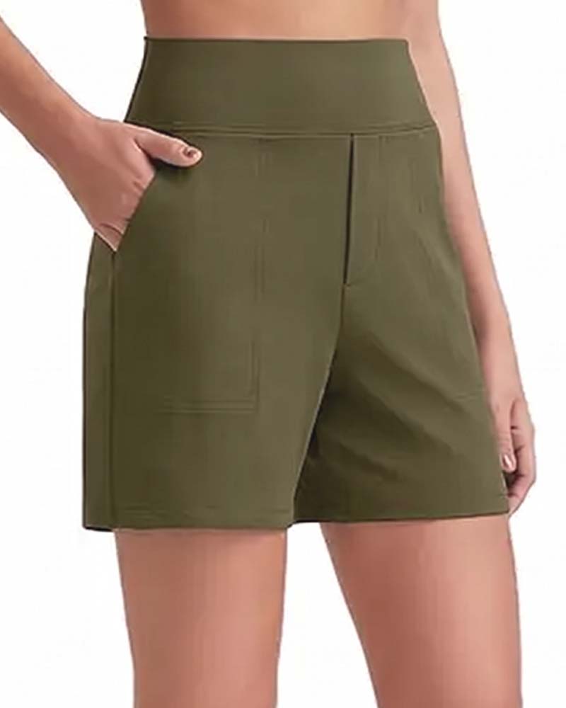Kaelis™ | High-Waisted Summer Shorts