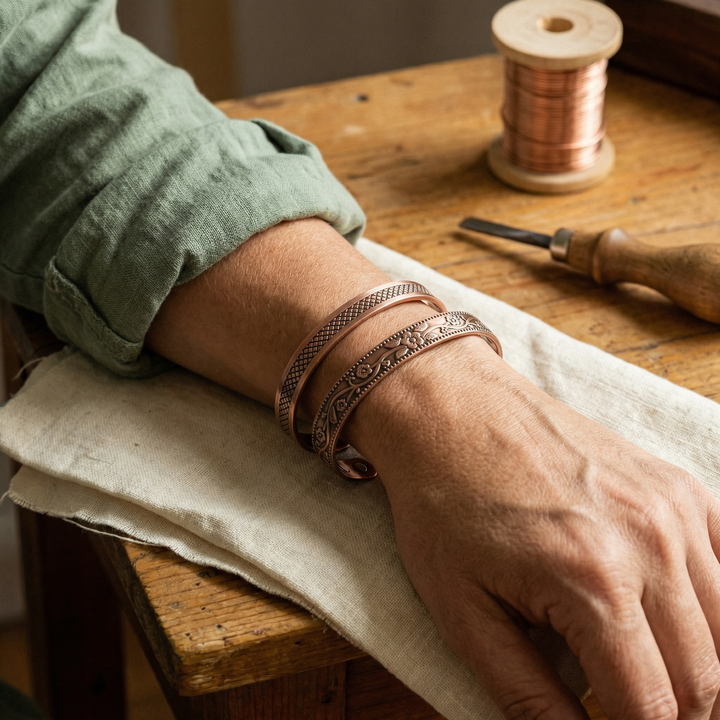 Parure en cuivre Forge de Chloé – vue 2