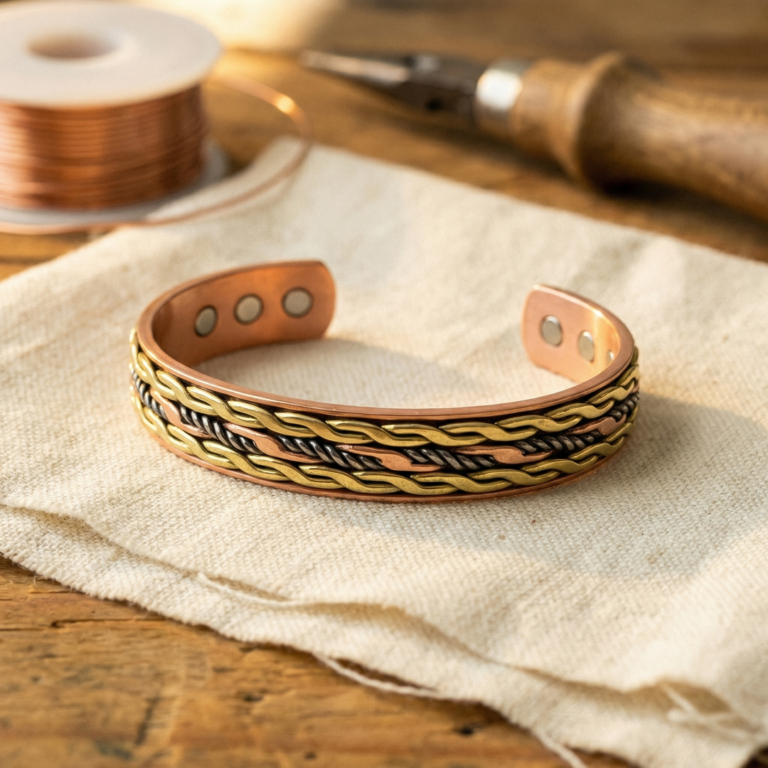 Bracelet en cuivre Weave de Chloé