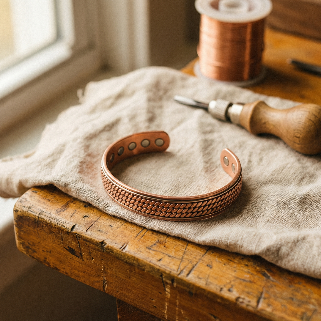 Bracelet en cuivre Wave de Chloé