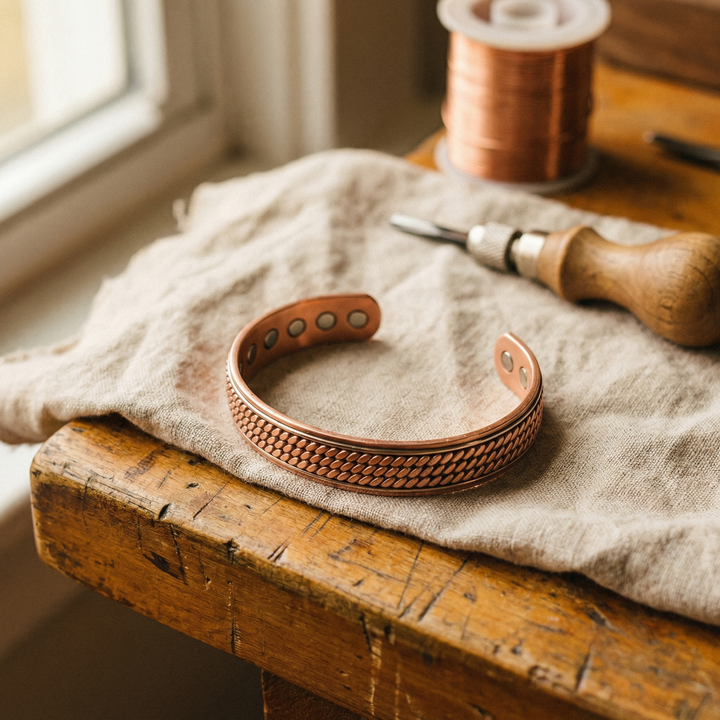 Bracelet en cuivre Wave de Chloé