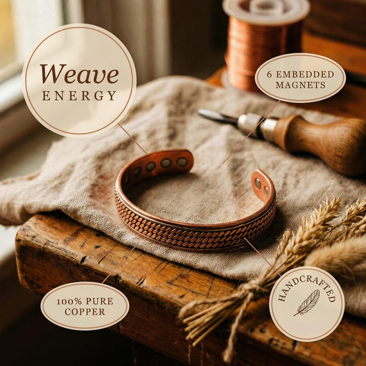 Bracelet en cuivre Wave de Chloé – vue 5