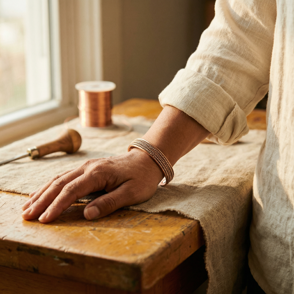 Bracelet en cuivre Forge de Chloé – vue 2