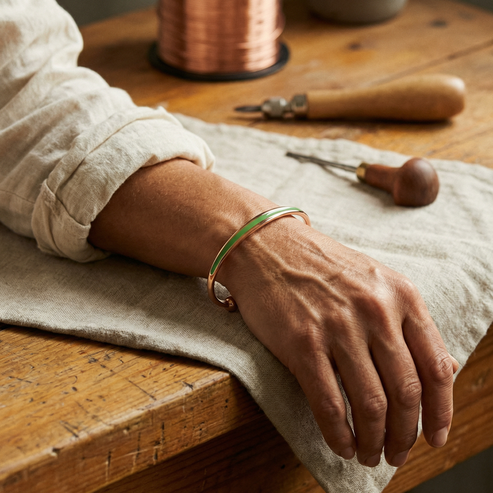 Bracelet en cuivre Jade de Chloé – vue 2